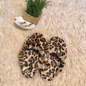 Cheetah Slippers